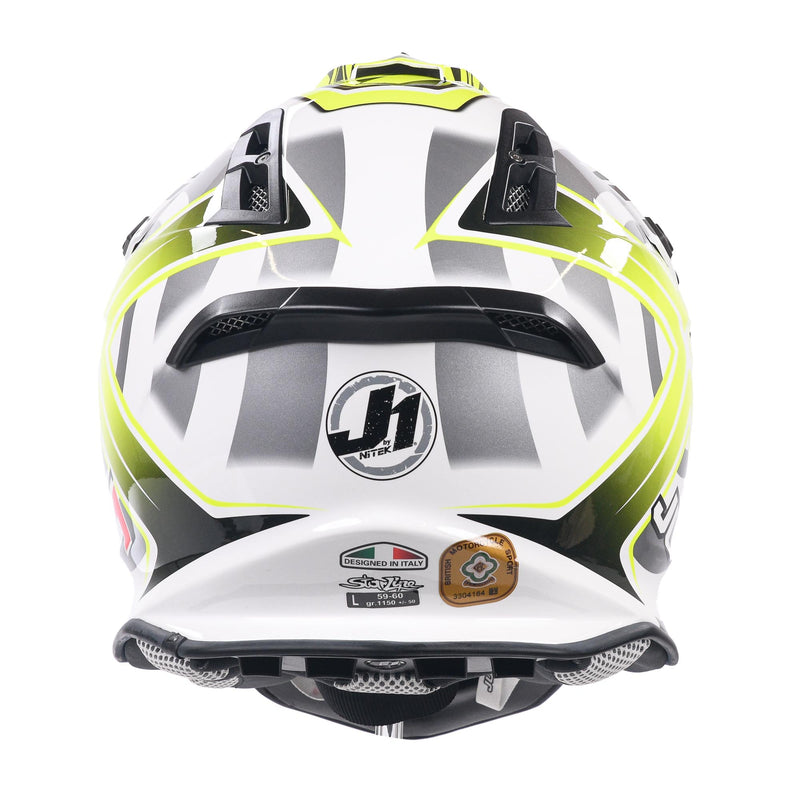 J12 Carbon MX Helmet Mister X Yellow