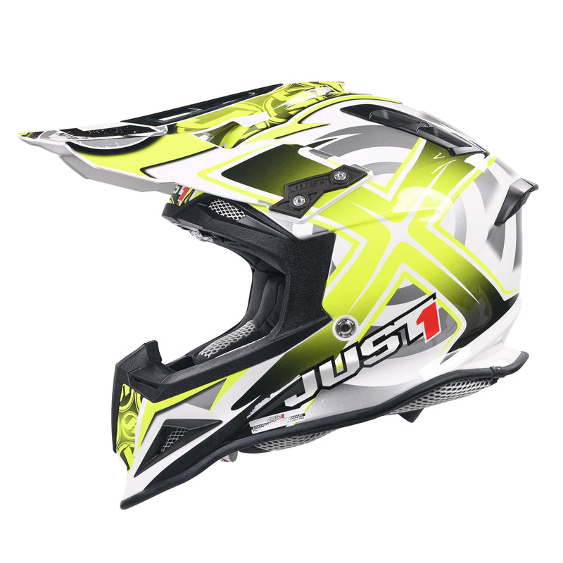 J12 Carbon MX Helmet Mister X Yellow