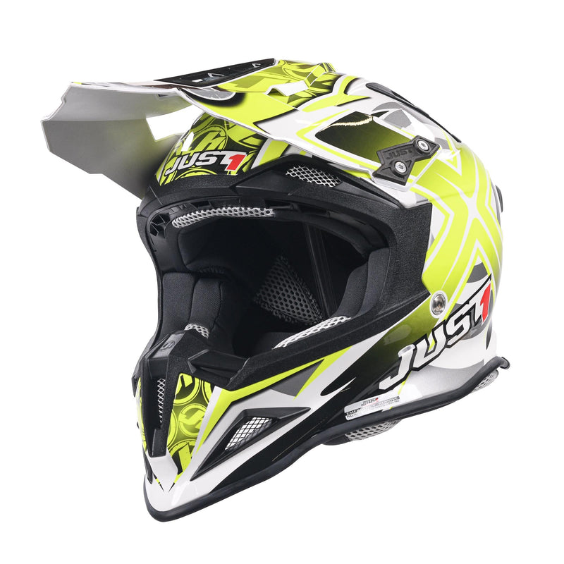 J12 Carbon MX Helmet Mister X Yellow