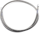 Universal Brake Line Clear-Coated Stainless Steel Silver - 42 Inch