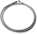 Universal Brake Line Clear-Coated Stainless Steel Silver - 52 Inch