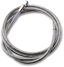 Universal Brake Line Clear-Coated Stainless Steel Silver - 70 Inch