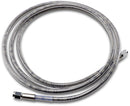 Universal Brake Line Clear-Coated Stainless Steel Silver - 78 Inch