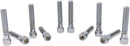 Fine-Thread Bolts Smooth Chrome - 3/8-24 X 2