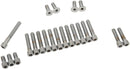 Socket-Head Primary/Cam Cover Bolt Kit Smooth Chrome For Harley Davidson FL 1200 1970-1977