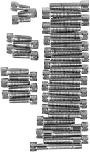 Socket-Head Primary/Cam Cover Bolt Kit Knurled Chrome For Harley Davidson FLH 1340 1982-1983