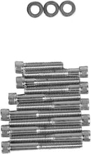 Socket-Head Cam Cover Bolt Kit Knurled Chrome For Harley Davidson XL 1200 C 1996-1998