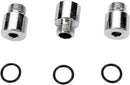 Socket-Head Oil Pump Plug Knurled Chrome