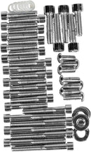 Socket-Head Primary/Cam Cover Bolt Kit Smooth Chrome For Harley Davidson FXR 1340 1987-1994