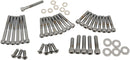 Socket-Head Primary/Cam Cover Bolt Kit Knurled Chrome For Harley Davidson FXR 1340 1987-1994
