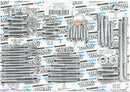 Socket-Head Motor Bolt Kit Smooth Chrome For Harley Davidson XL 1200 C 1996-1998