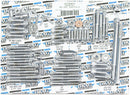 Socket-Head Motor Bolt Kit Knurled Chrome For Harley Davidson XL 1200 C 1996-1998