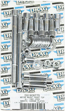Socket-Head Motor Mount Bolt Kit Smooth Chrome For Harley Davidson XL 1200 C 1996-1998