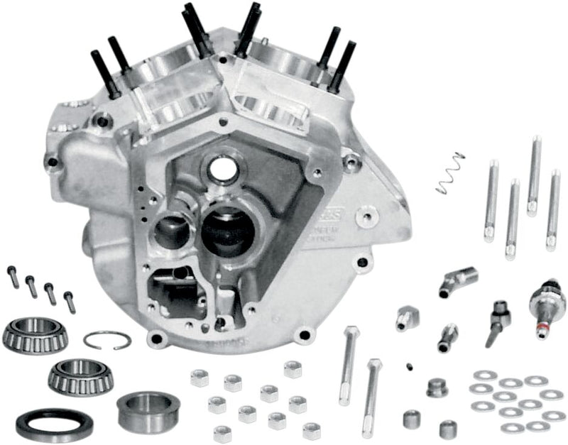 Crankcase Assembly Stock Bore Silver