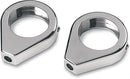 Turn Signal Fork Clamps Chrome - 41 MM