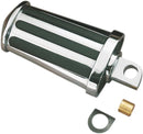 Rail Kick Pedal Black / Chrome