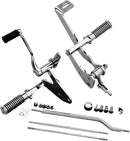 Forward Control Kit With Pegs Black / Chrome / Polished For Harley Davidson FXR 1340 1986-1994
