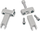 Passenger Footpeg Mount Kits Chrome For Harley Davidson FLHR 1450 1999
