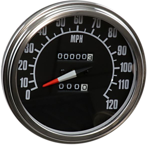 FL-Style 2240:60 Speedometer With Reed Switch - 5 Inch