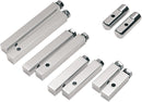5/8" Square Footpeg Mounting Blocks Chrome