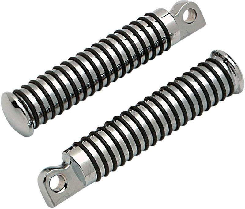 Sundance Extended Footpegs Black / Chrome / Polished