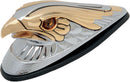 Eagle Head Front Fender Ornament Golden