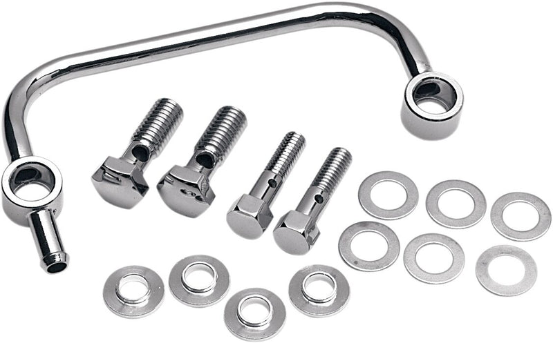 Crankcase Breather Kit Chrome