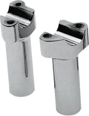 Buffalo Billet Aluminum Handlebar Riser Chrome - 4.5 Inch