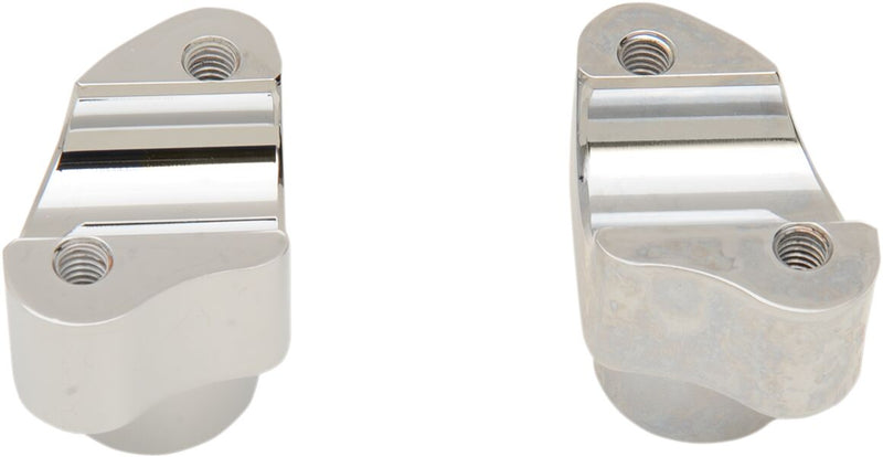 Buffalo Billet Aluminum Handlebar Riser Chrome - 1.5 Inch