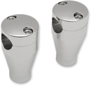 Handlebar Riser Sockets Top Chrome - 3 Inch