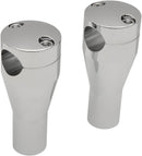 Handlebar Riser Sockets Top Chrome - 4 Inch