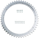 Rear Chain Sprocket With Rivets 51T Steel / Zinc For Harley Davidson F 1200 1946-1948