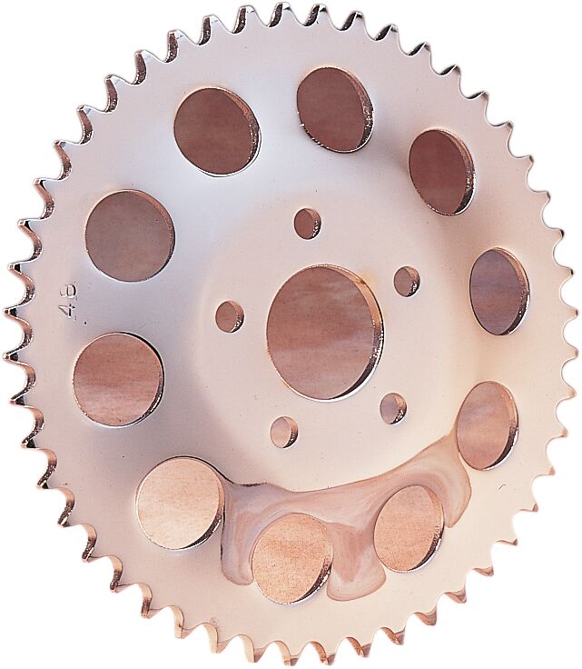 Rear Chain Sprocket Offset 0.462" 48T Steel / Chrome