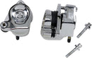 Dual Front And Rear Brake Caliper Kits Chrome