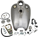 Quickbob Extended Dash-Style Tank Kits For Sportster Raw For Harley Davidson XL 1200 C 1996-1998