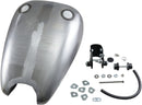 Extended Smooth-Top QuickBob Rubber-Mount Gas Tank Raw For Harley Davidson XL 1200 C 1999-2003