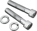 Custom Handlebar And Riser Mounting Bolts Chrome