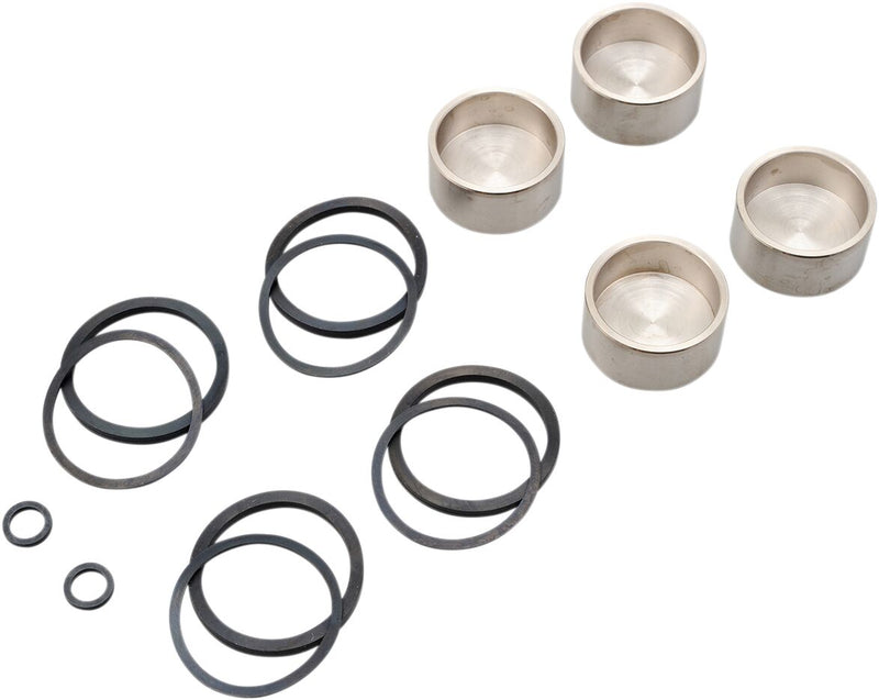 Caliper Rebuild Kit Black For Harley Davidson FLHR 1450 2000-2001