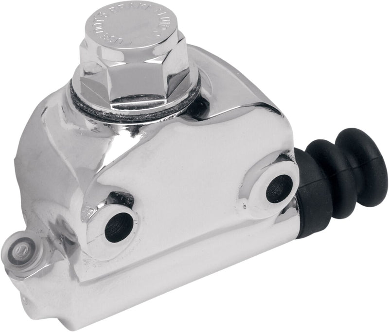 Rear Brake Master Cylinder Chrome / Polished For Harley Davidson FL 1200 1958-1964