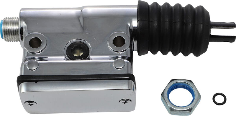 Rear Brake Master Cylinder Chrome / Polished For Harley Davidson FLST 1340 1987-1990