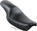 Silhouette Full-Length Smooth Seat Black For Harley Davidson FXDWG 1340 1993-1995