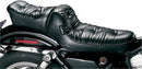 Regal 2-Up Pillow Seat Black For Harley Davidson XL 1200 C 1996-1998