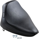 Silhouette Solo Deluxe Seat Smooth Black For Harley Davidson FLST 1340 1987-1990