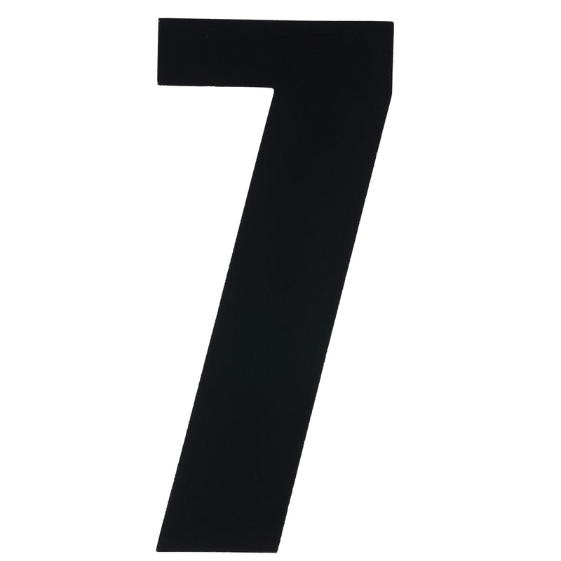 Race Numbers Decal Black -