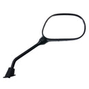Universal Mirror Set Black Scooter 8 MM RHS Reverse Thread - Pair