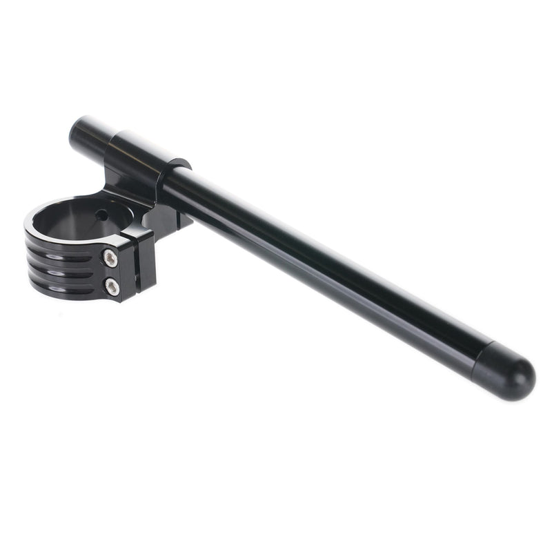 Clip-On Handlebar High-Rise Riser Kit Black