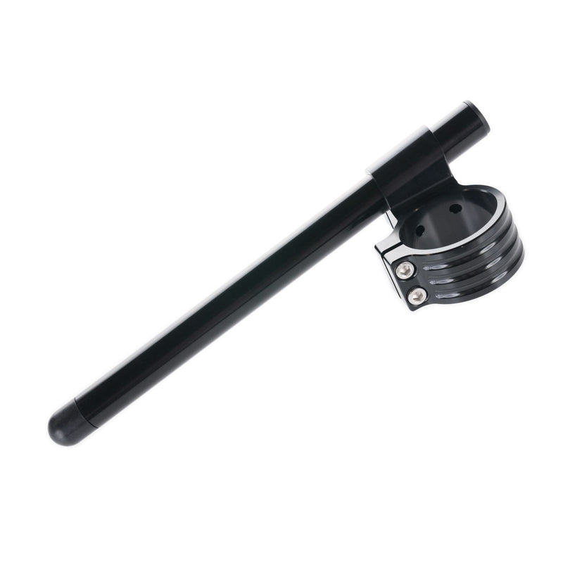 Clip-On Handlebar High-Rise Riser Kit Black