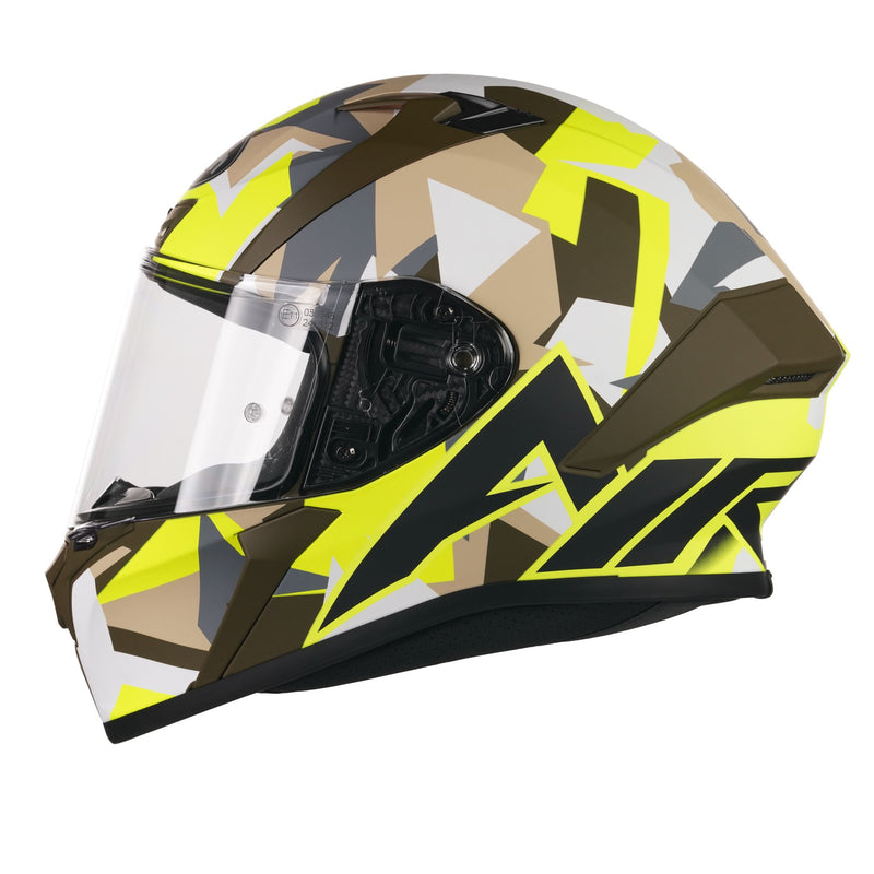 Valor Full Face Helmet Matt Army