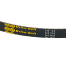 Drive Belt - 16.6 X 8 X 745mm 28 Degree Aprilia MBK Yamaha
