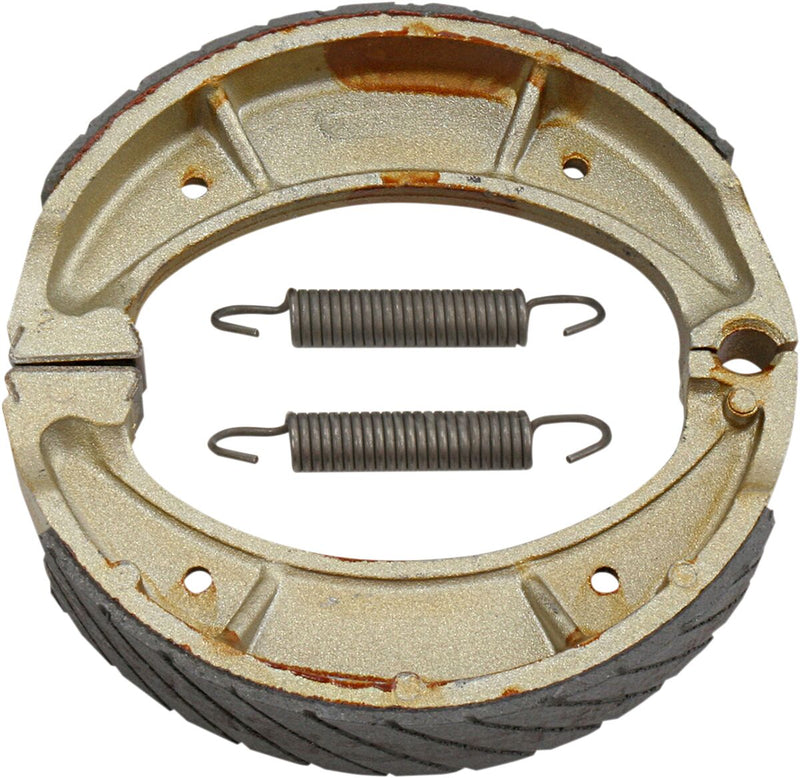 Grooved "G" Series Organic Brake Shoes For Husqvarna AE 500 1984